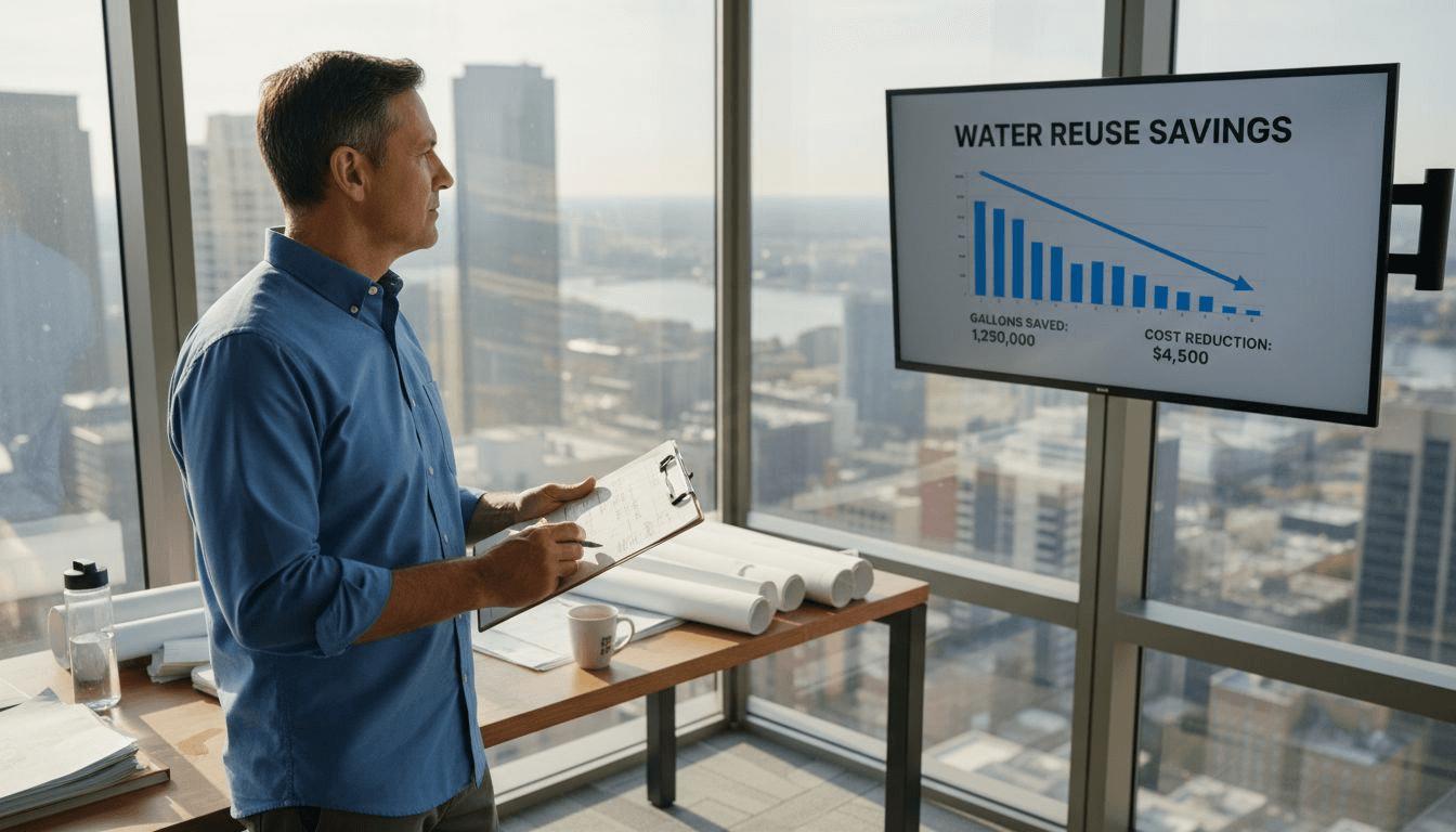 Water Reuse Cuts CRE Water Costs 50% & Boosts ESG in 2026