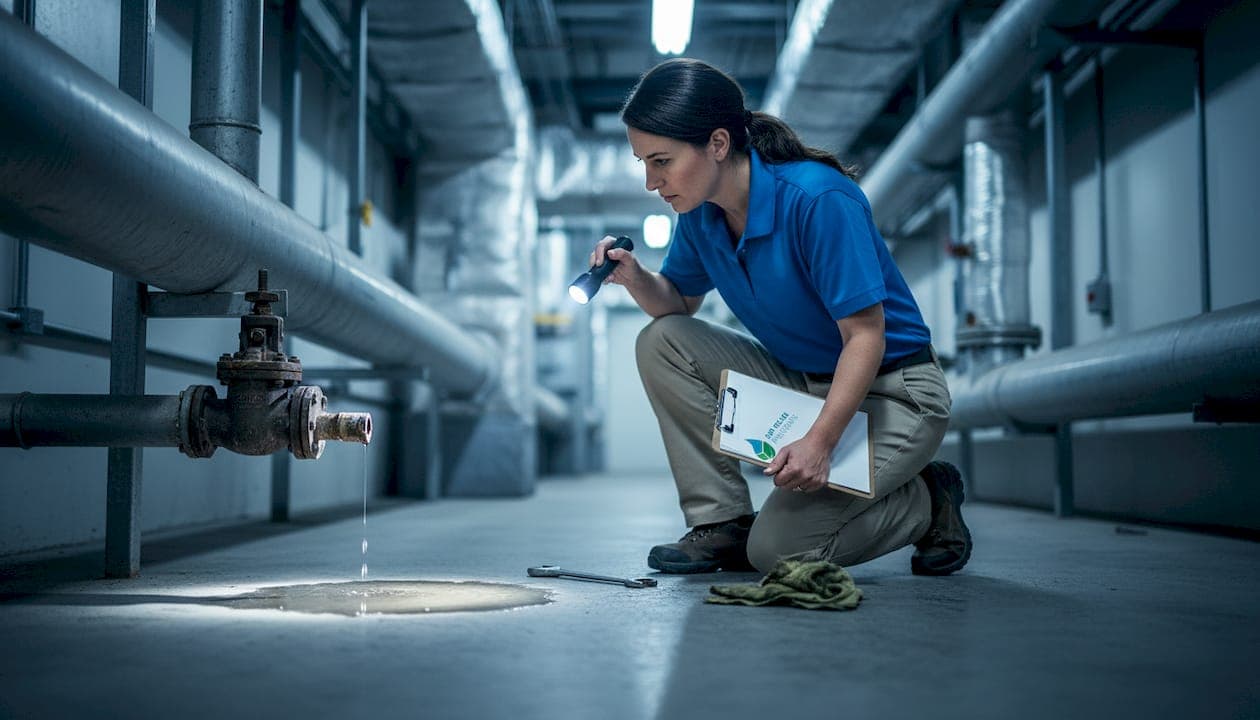 Visible water waste: identify, reduce, and save in your facility